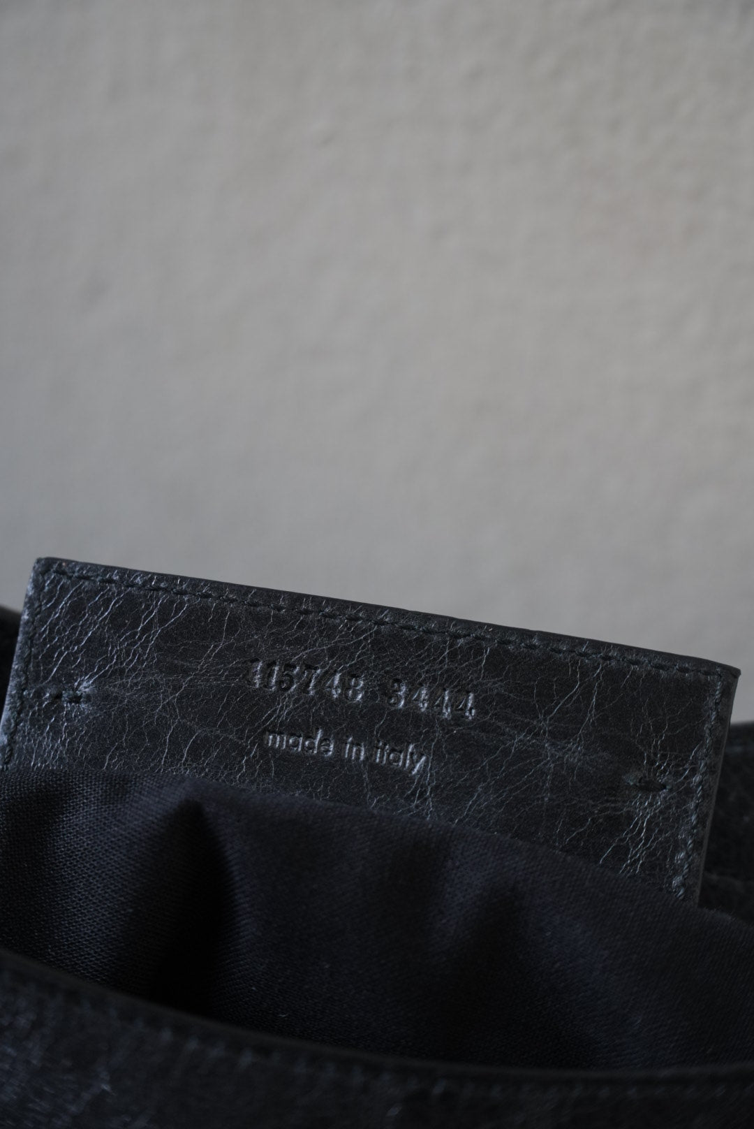 Balenciaga 2000’s Black City Bag