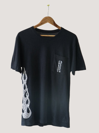 Chrome Heats Flame Pocket Tee
