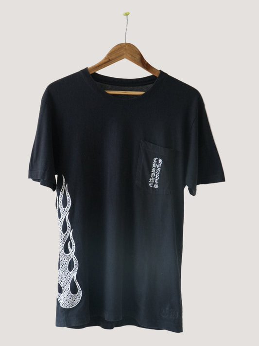 Chrome Heats Flame Pocket Tee