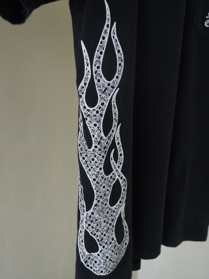 Chrome Heats Flame Pocket Tee
