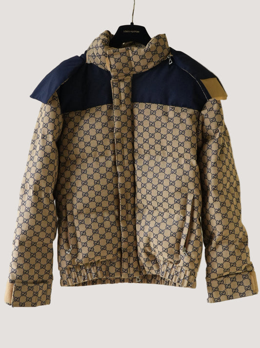 Gucci GG Canvas Goose Down Jacket