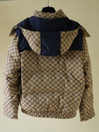 Gucci GG Canvas Goose Down Jacket