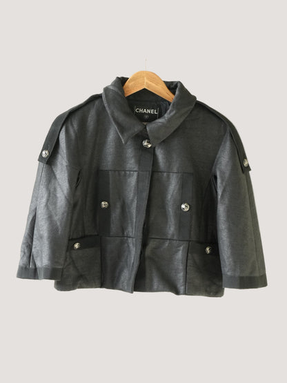 Chanel Crop Utility Jacket