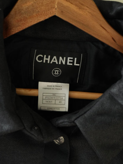 Chanel Crop Utility Jacket