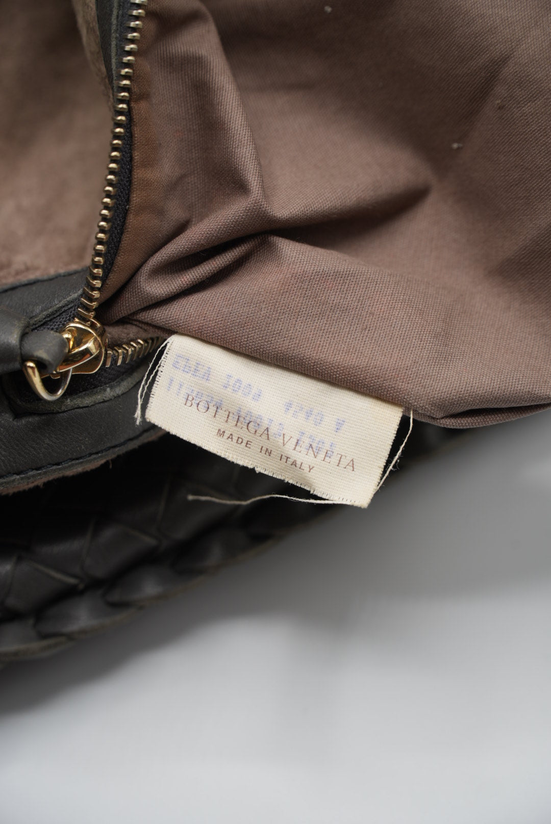 Bottega Veneta Large Dark Grey Intrecciato Woven Nappa Hobo