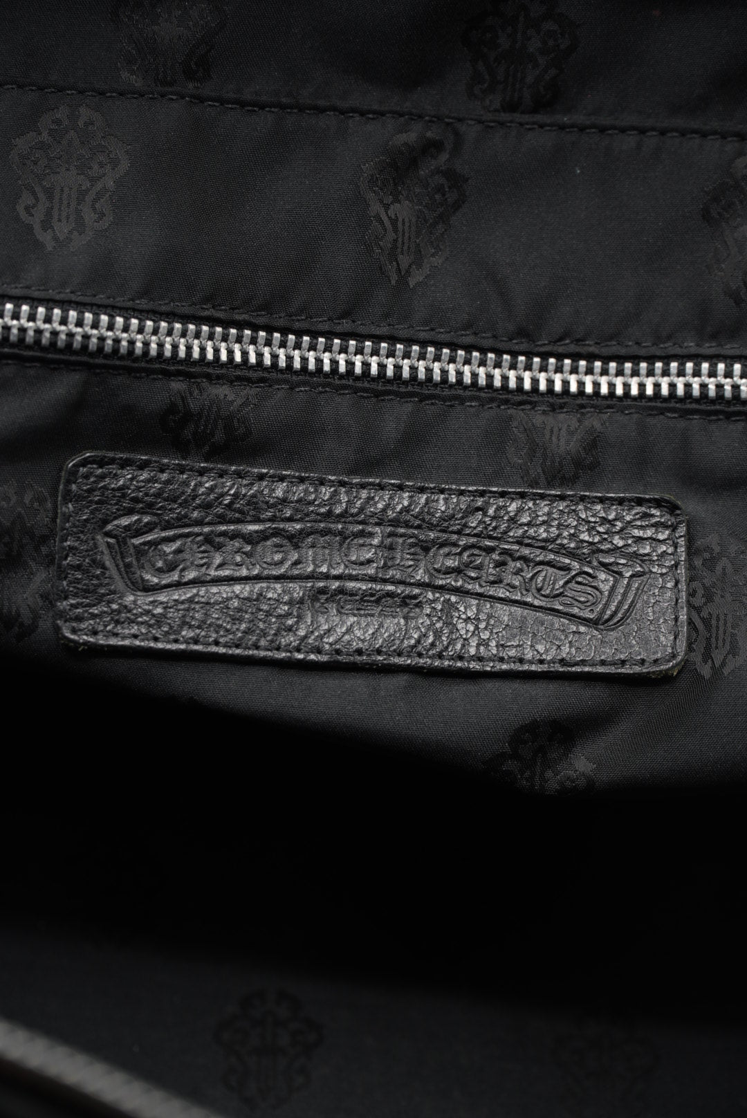 Chrome Hearts 90s Ponyhair Dagger Embelished Woven Handbag