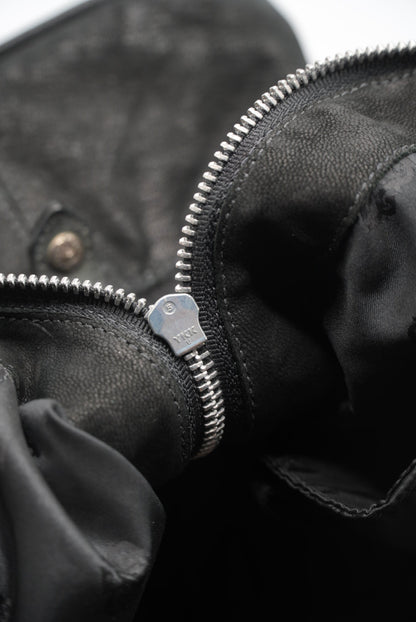 Chrome Hearts 90s Ponyhair Dagger Embelished Woven Handbag