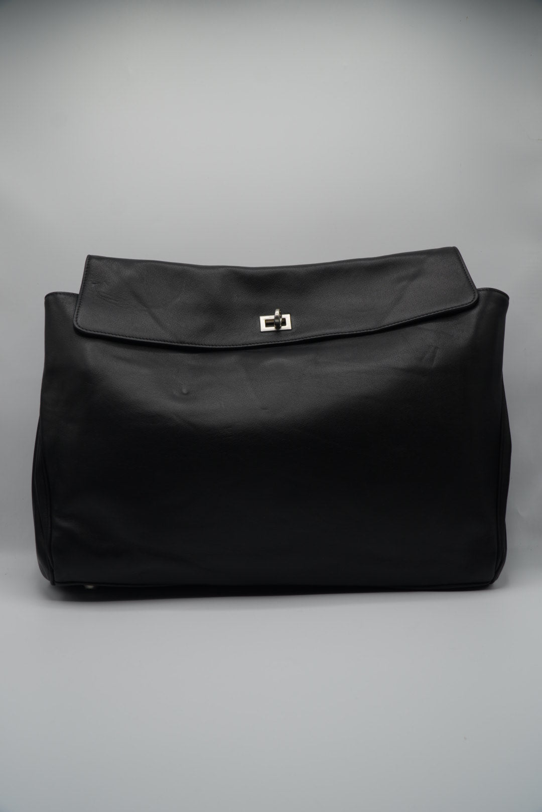 Balenciaga Rodeo Large Leather Handbag