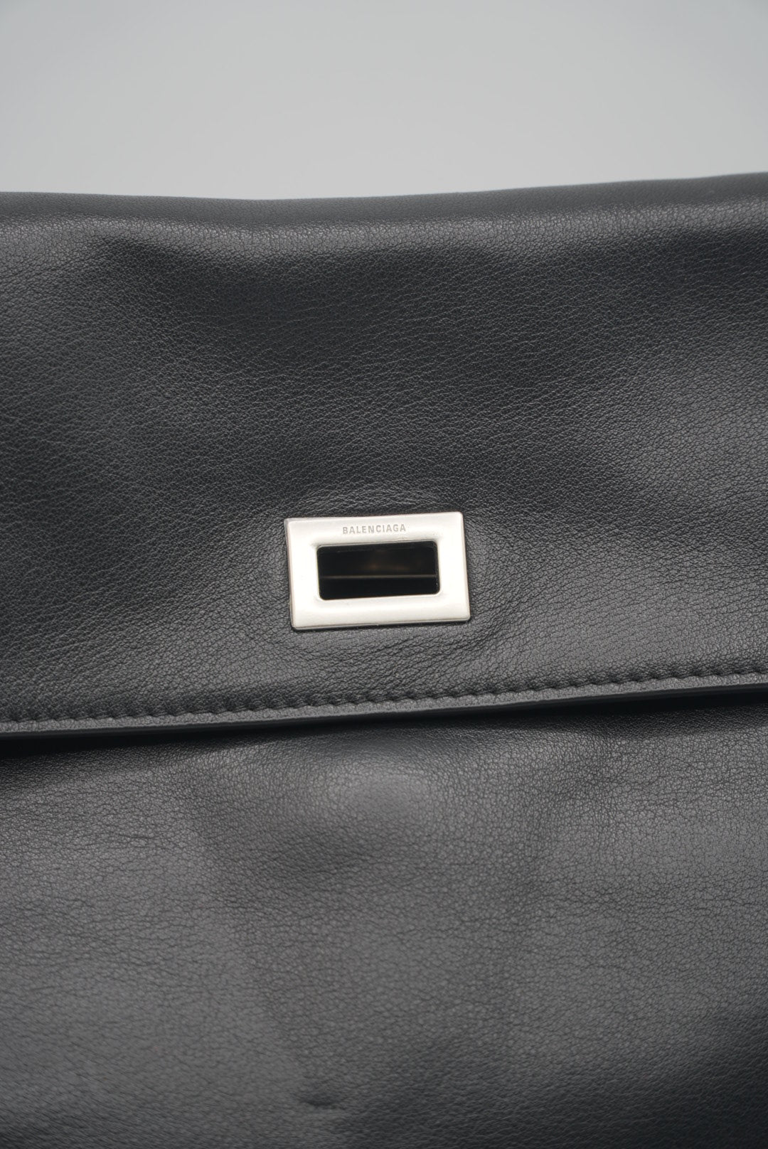 Balenciaga Rodeo Large Leather Handbag