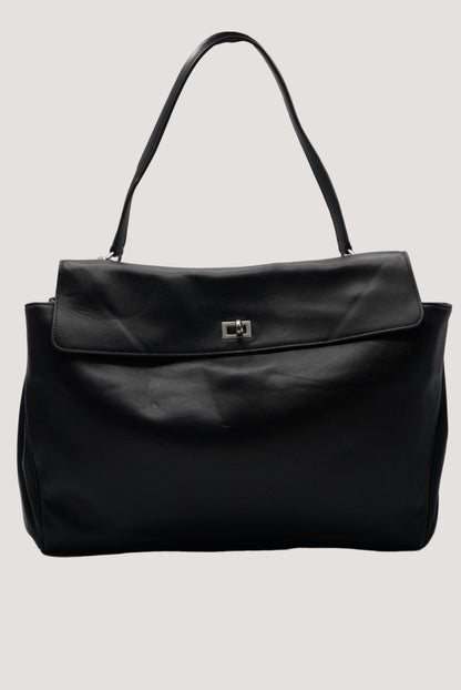 Balenciaga Rodeo Large Leather Handbag