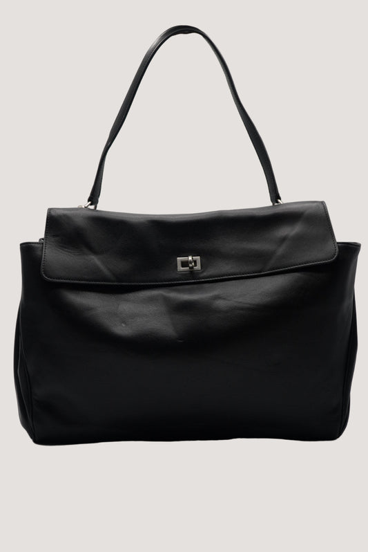 Balenciaga Rodeo Large Leather Handbag