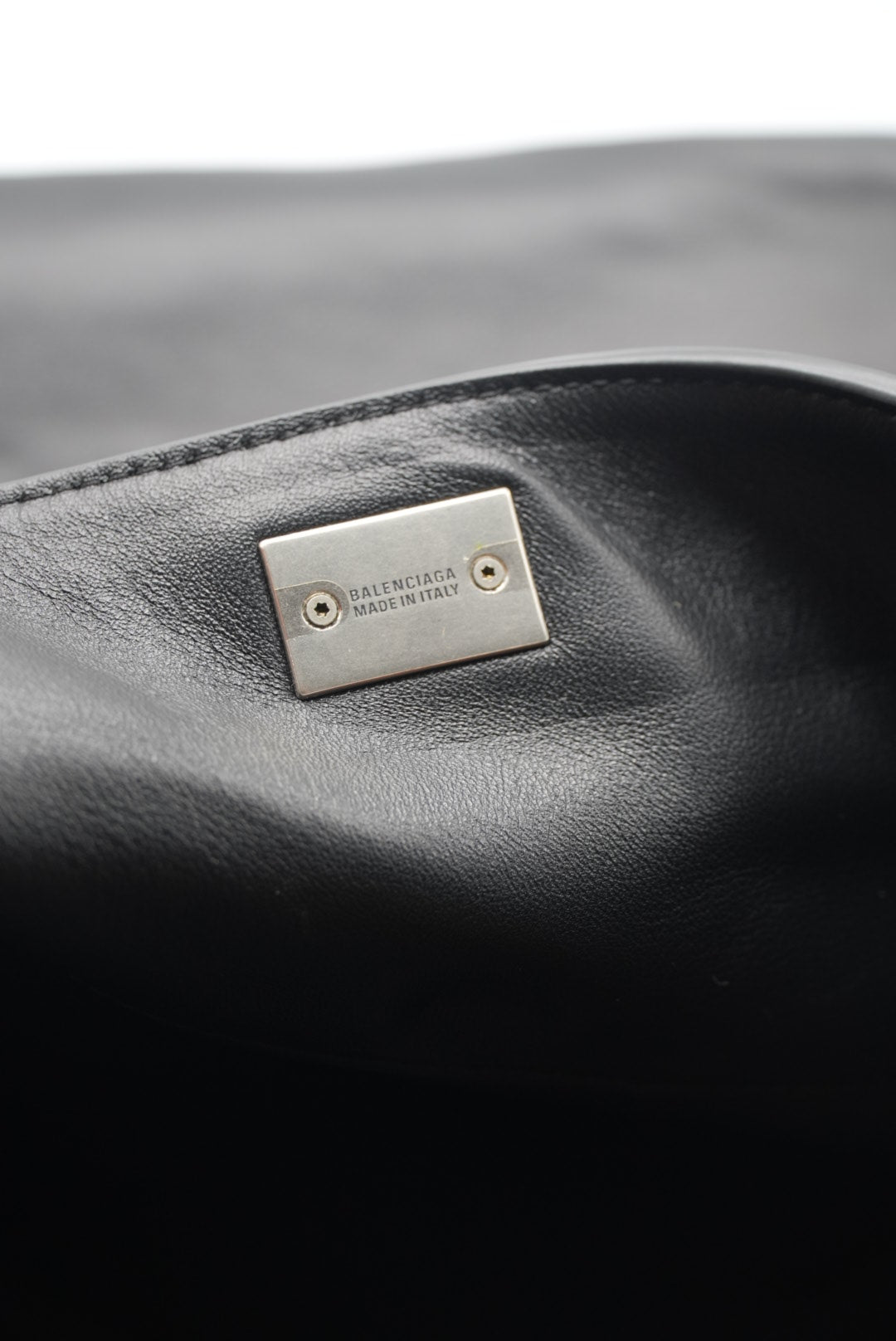 Balenciaga Rodeo Large Leather Handbag