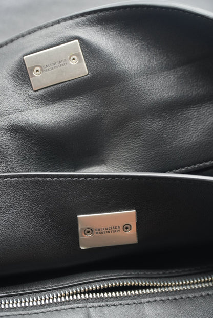 Balenciaga Rodeo Large Leather Handbag