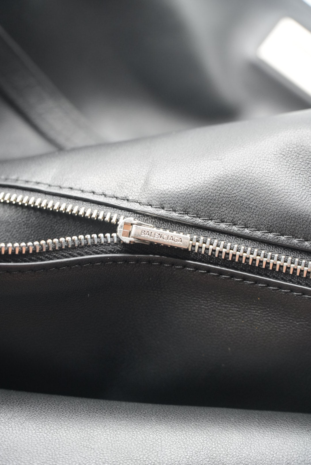 Balenciaga Rodeo Large Leather Handbag
