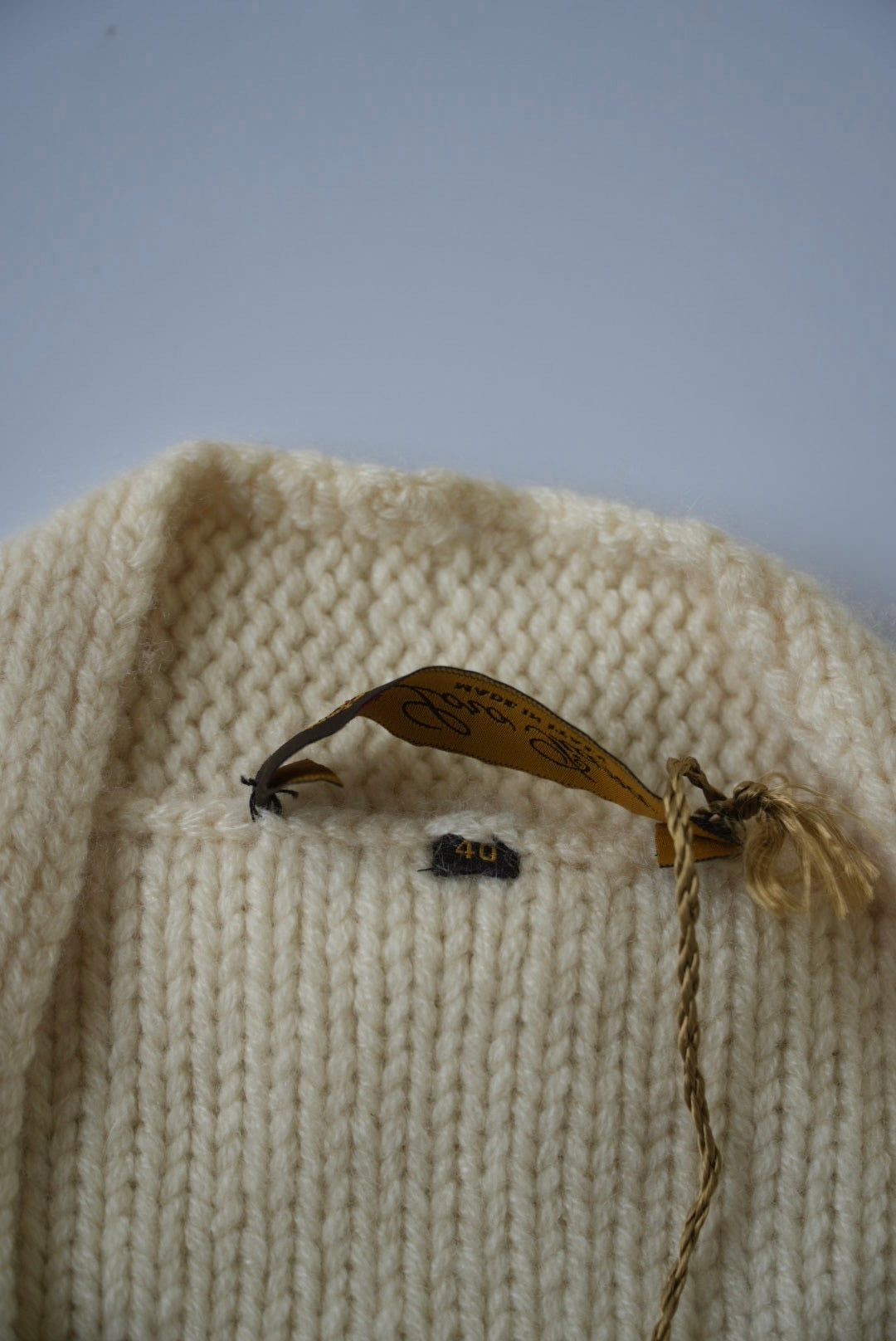 Loro Piana White Cashmere Short Sleeve Jumper