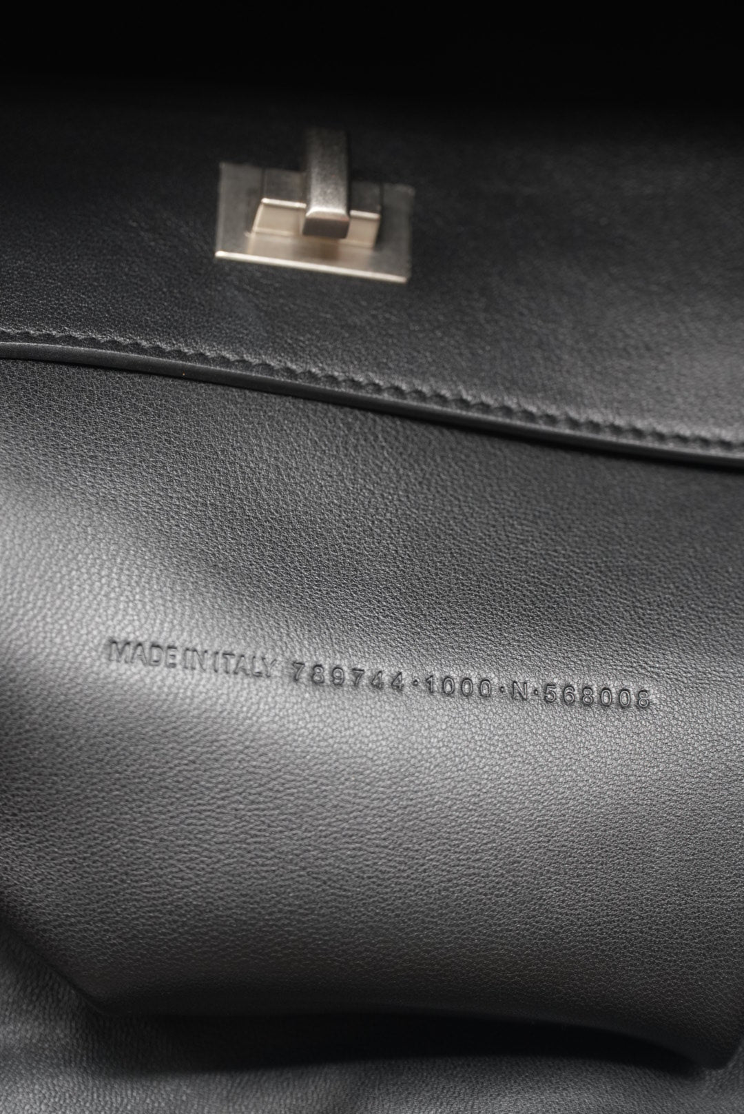 Balenciaga Rodeo Large Leather Handbag
