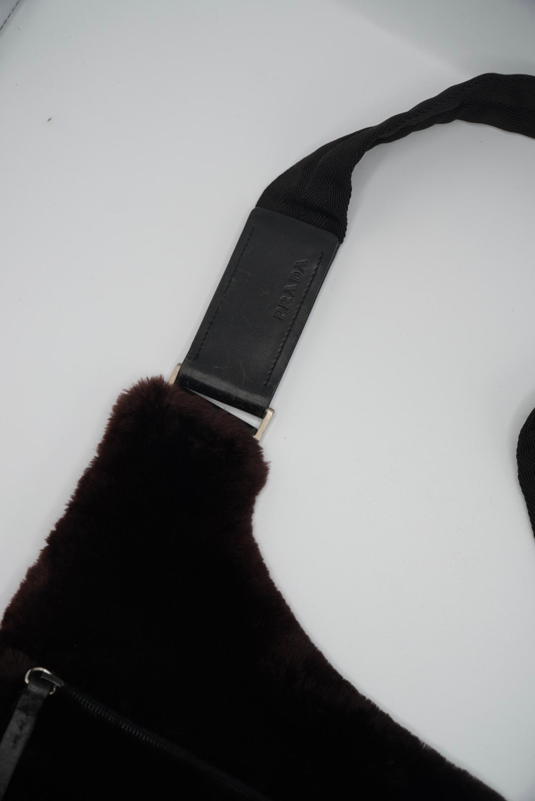 Prada F/W1999 Crossbody Bag Soft Fur
