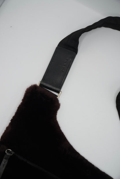 Prada F/W1999 Crossbody Bag Soft Fur