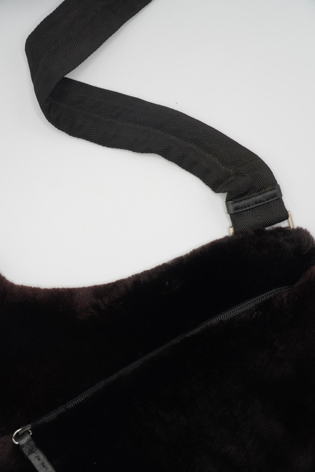Prada F/W1999 Crossbody Bag Soft Fur