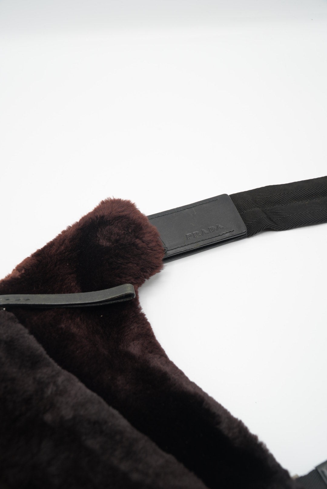 Prada F/W1999 Crossbody Bag Soft Fur