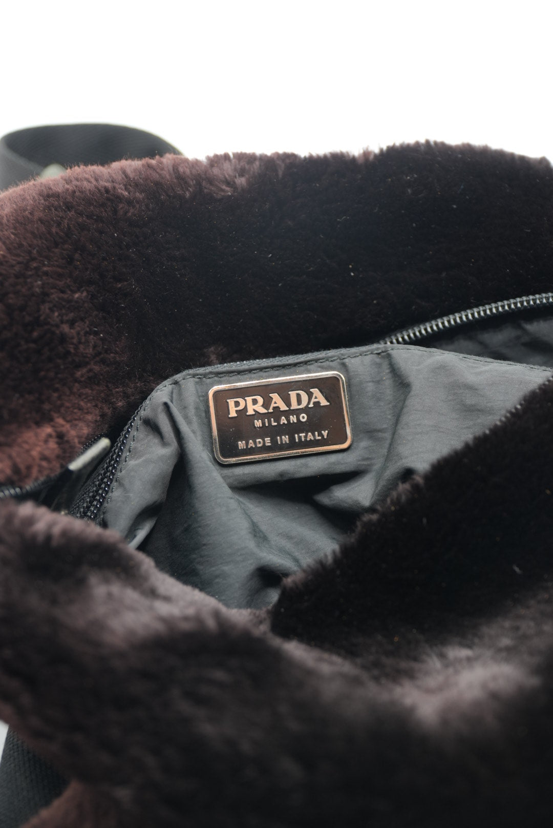 Prada F/W1999 Crossbody Bag Soft Fur
