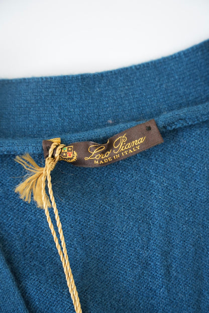 Loro Piana Blue Cashmere Vest