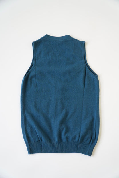 Loro Piana Blue Cashmere Vest