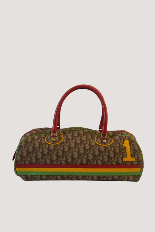 Christian Dior Rasta Monogram Trotter Bag