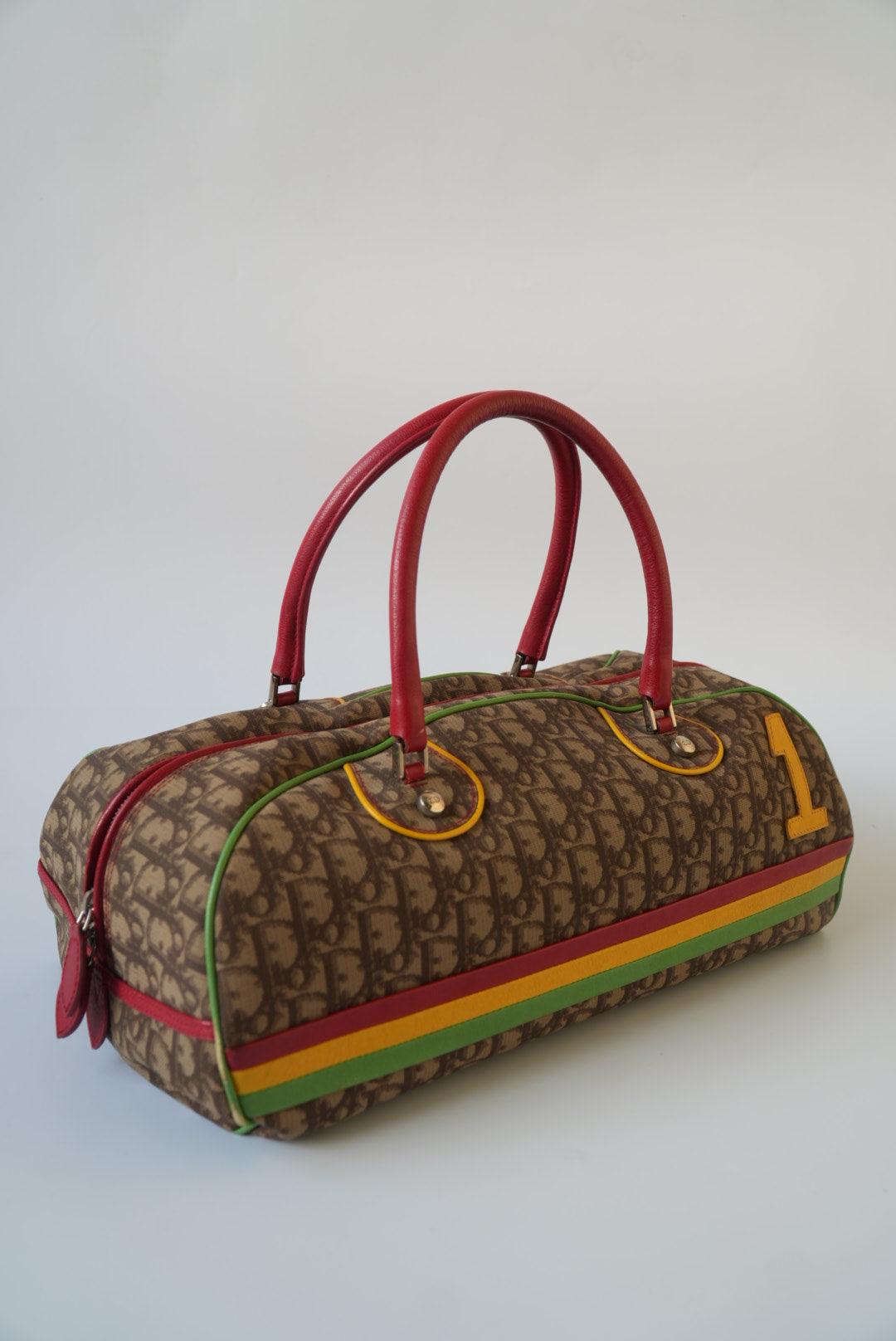 Christian Dior Rasta Monogram Trotter Bag
