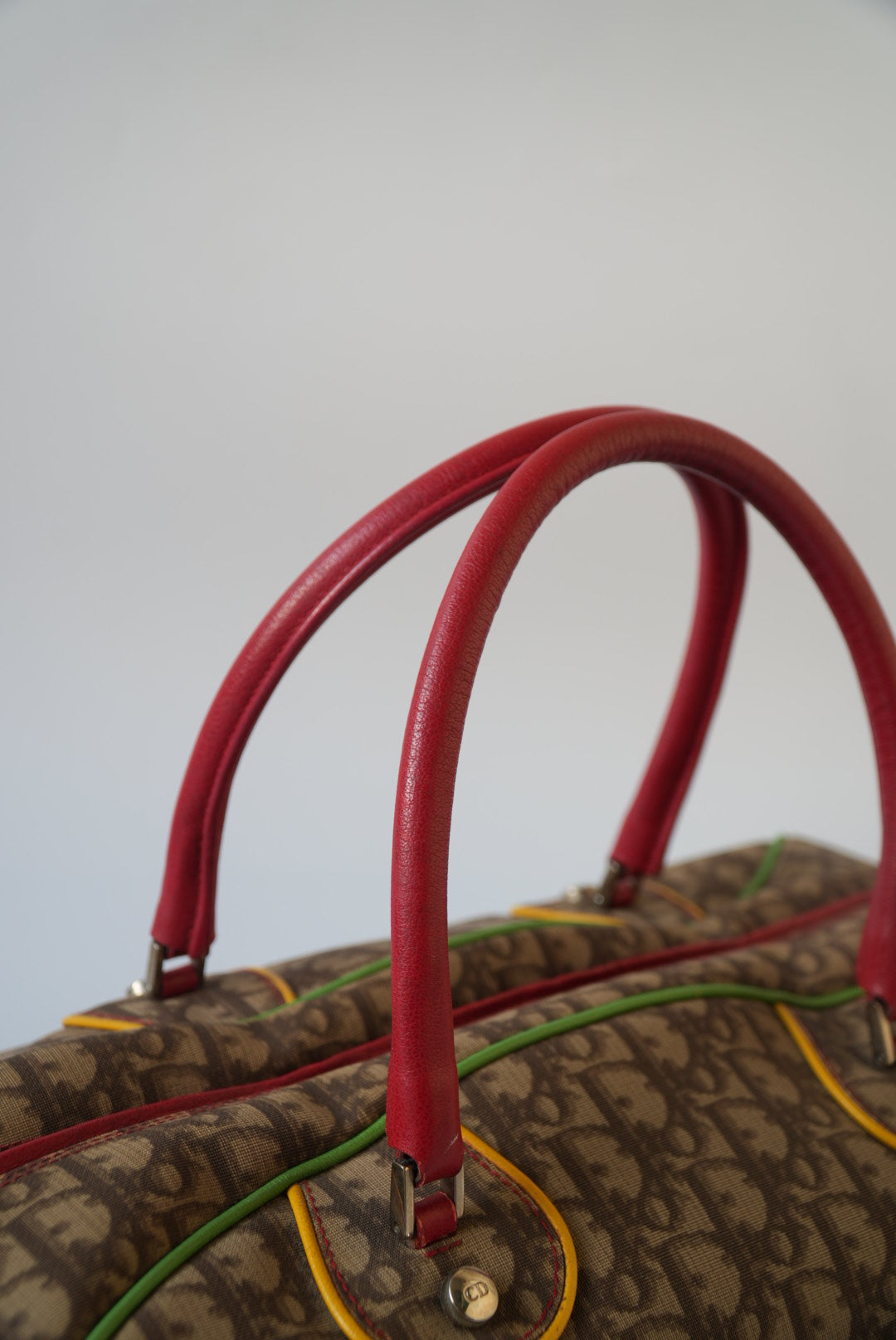 Christian Dior Rasta Monogram Trotter Bag