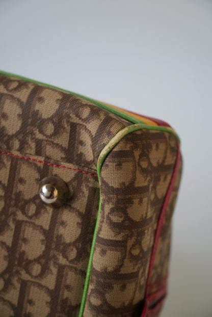 Christian Dior Rasta Monogram Trotter Bag