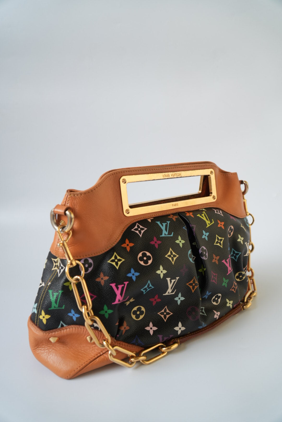 Louis Vuitton Murakami Monogram Multicolore Judy MM Satchel