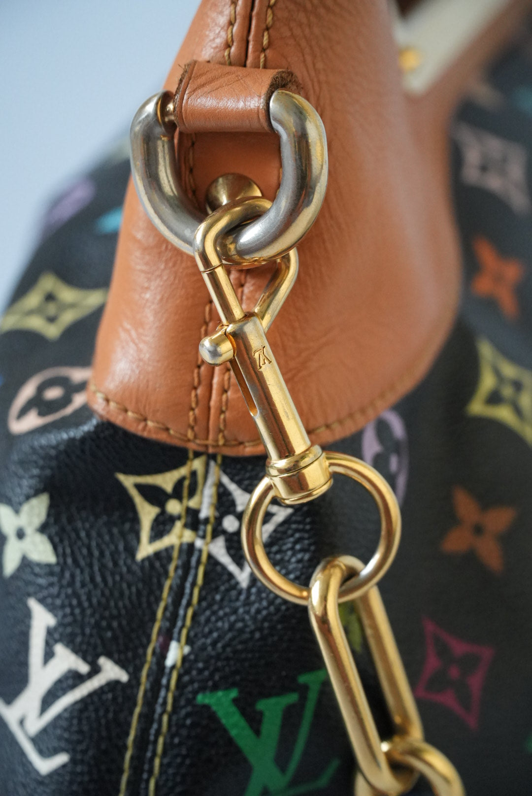 Louis Vuitton Murakami Monogram Multicolore Judy MM Satchel