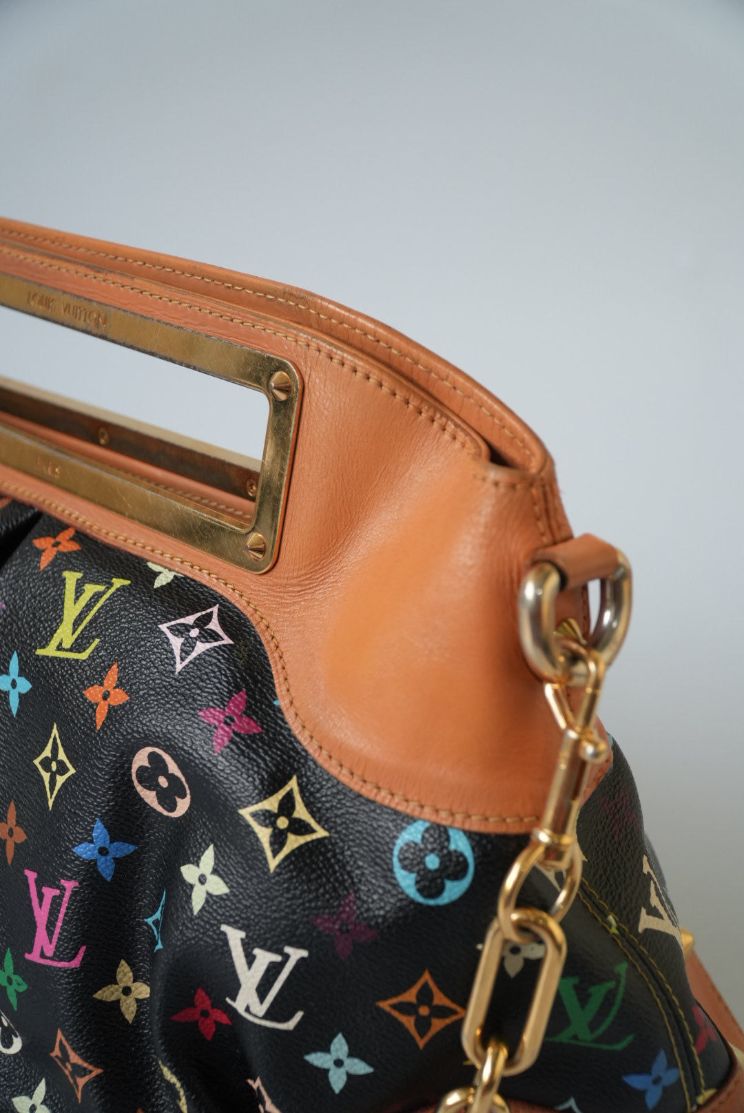 Louis Vuitton Murakami Monogram Multicolore Judy MM Satchel