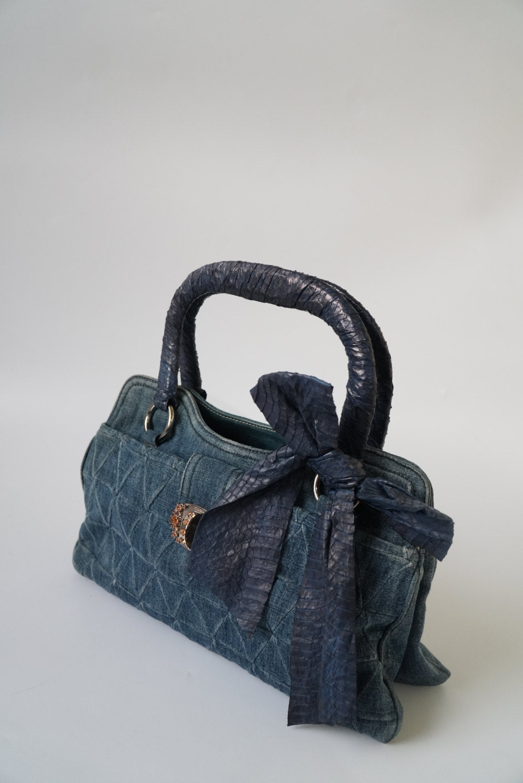 Miu Miu Denim Handle Bag