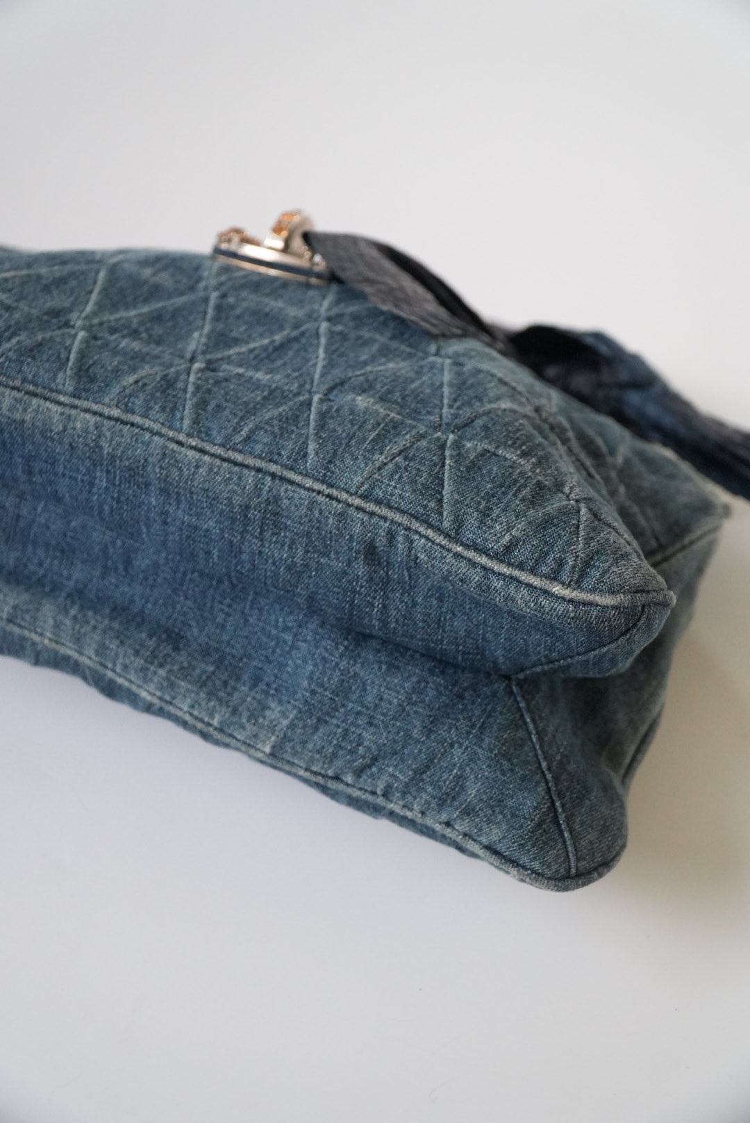 Miu Miu Denim Handle Bag