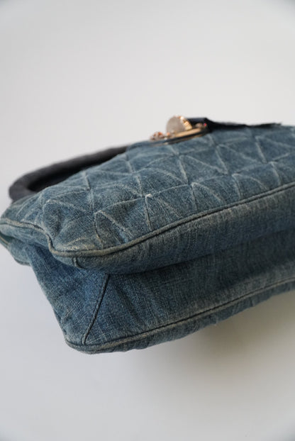 Miu Miu Denim Handle Bag