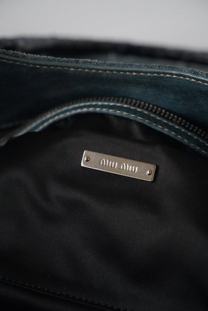 Miu Miu Denim Handle Bag