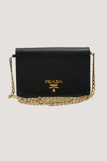 Prada Saffiano Leather Shoulder Bag