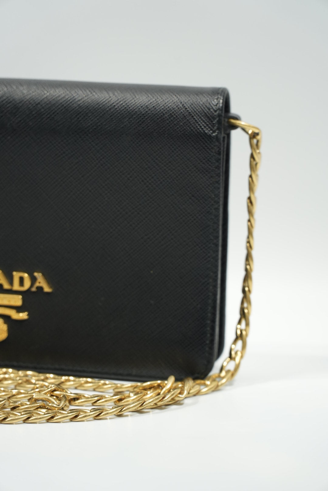 Prada Saffiano Leather Shoulder Bag