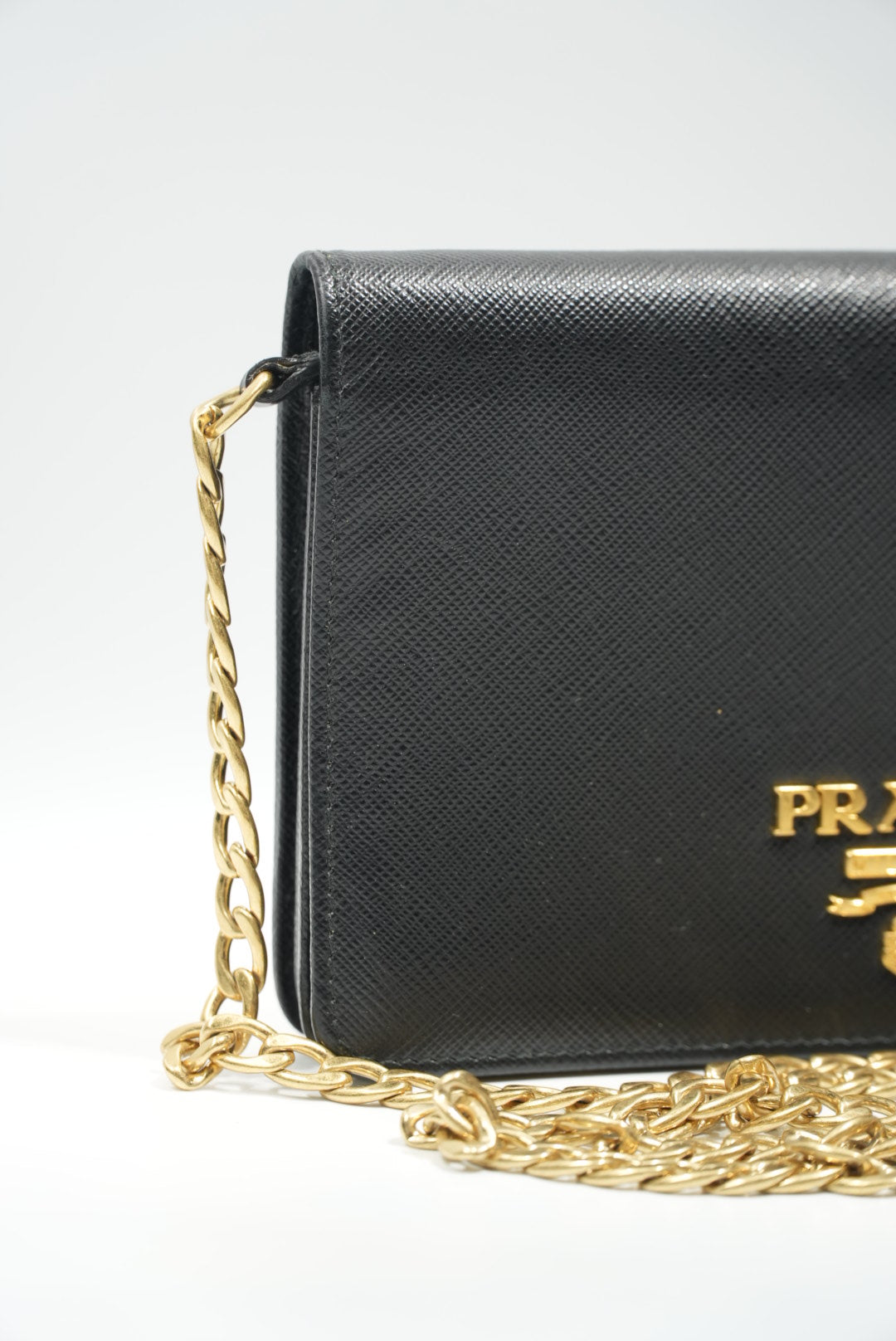 Prada Saffiano Leather Shoulder Bag