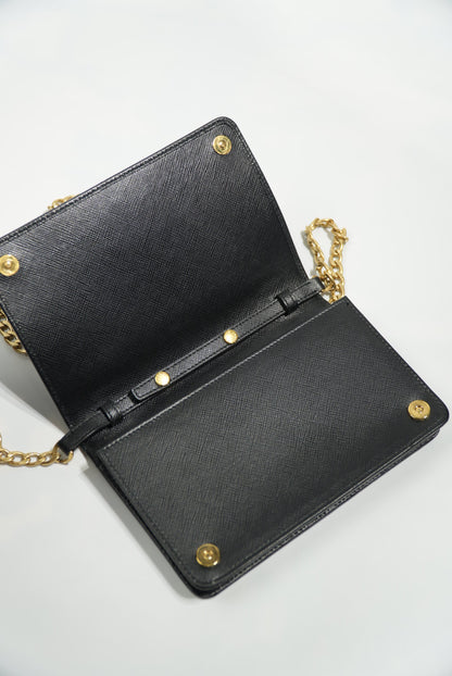 Prada Saffiano Leather Shoulder Bag