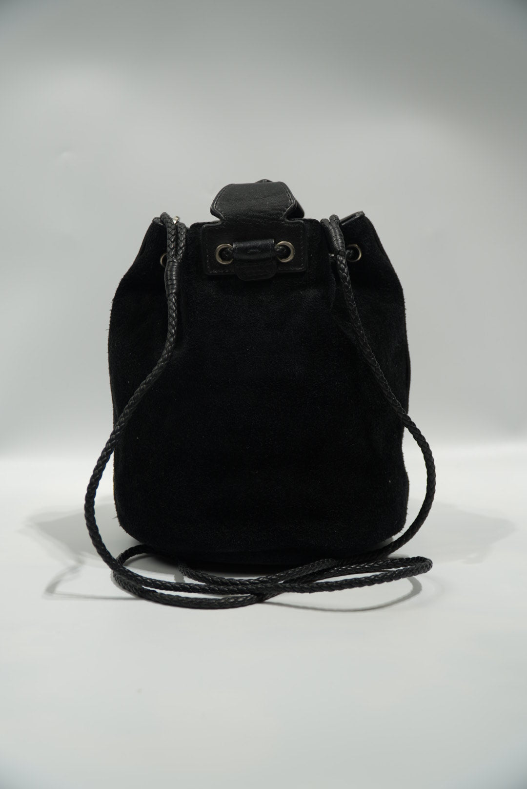 Saint Laurent Anja Suede Shoulder Bag