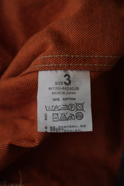 Beauty Beast 1998 Orange Denim Jacket