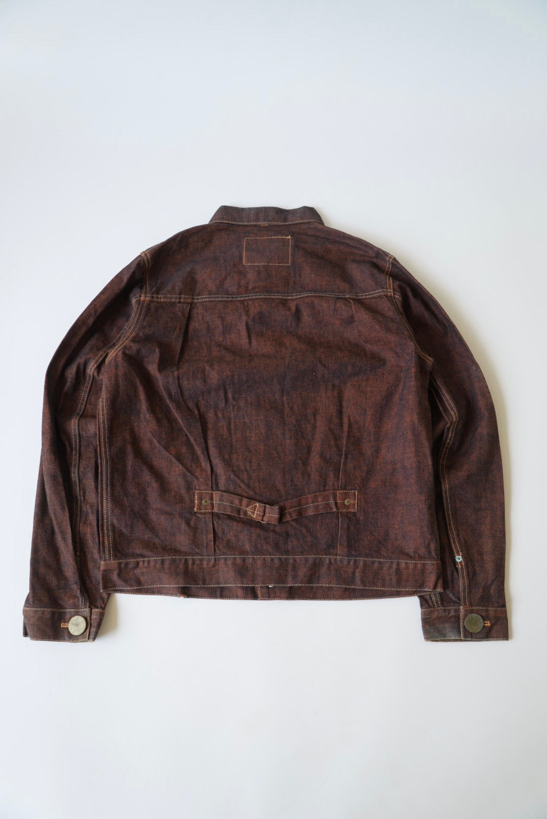 Beauty Beast 1998 Orange Denim Jacket