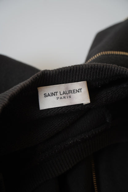 Saint Laurent Black Sweater Zip Design