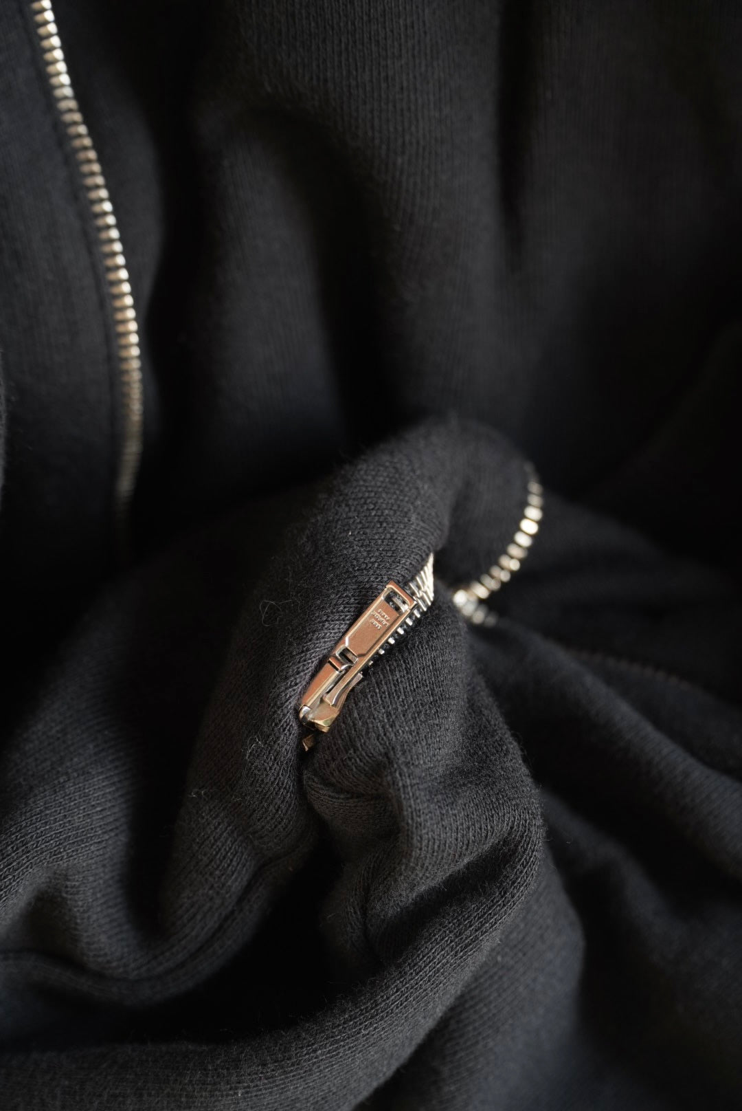 Saint Laurent Black Sweater Zip Design