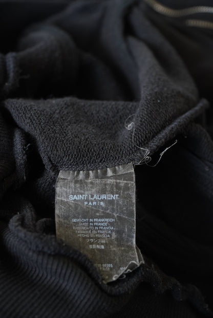 Saint Laurent Black Sweater Zip Design
