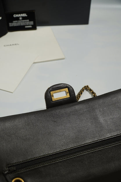 Chanel Limited Gold Python 226 Classic Reissue 2.55 Flap Bag