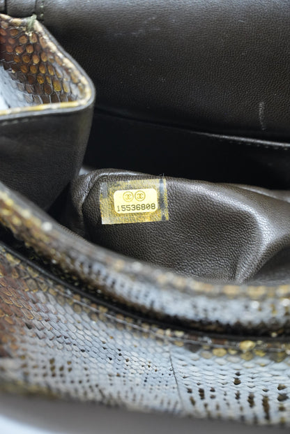 Chanel Limited Gold Python 226 Classic Reissue 2.55 Flap Bag